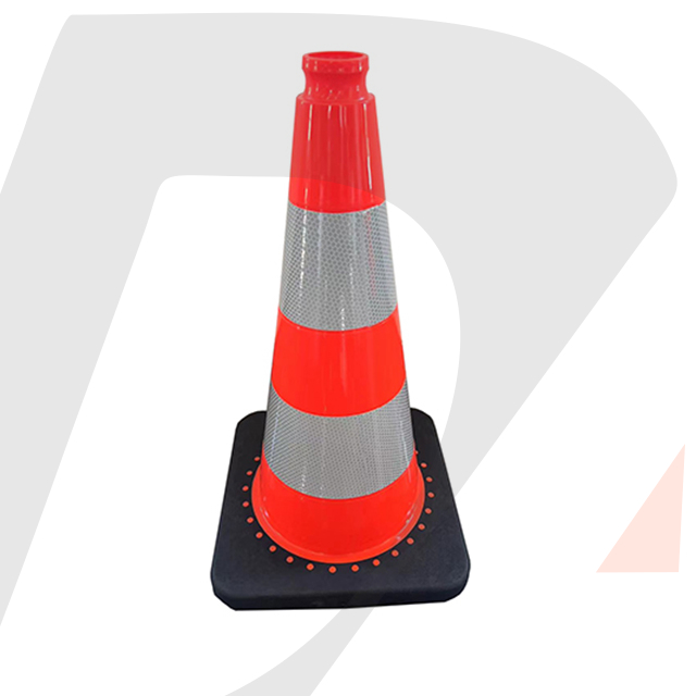 RC500G-1 20“ ”BLACK BASE PVC TRAFFIC CONE - EUROPEAN STD from China ...