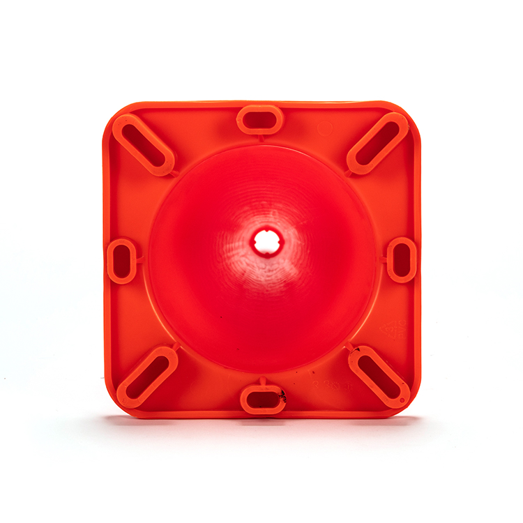 RC900A-1 HEAVY DUTY SOLID ORANGE PVC TRAFFIC CONE